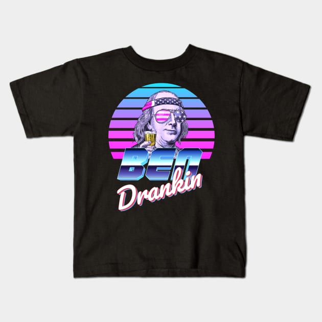 Ben Drankin Kids T-Shirt by CF.LAB.DESIGN